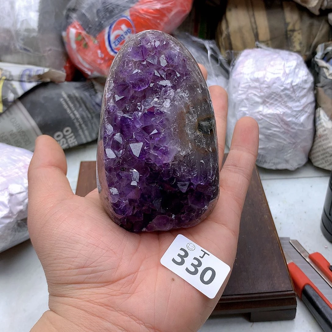 紫晶大型摆件（非配饰）未镶嵌