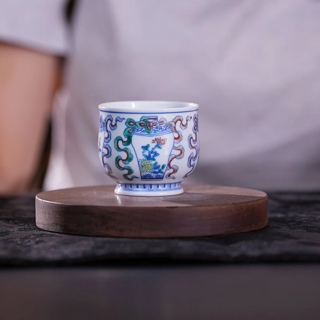 涂杏花丨斗彩四季平安杯 | 周大乐优选