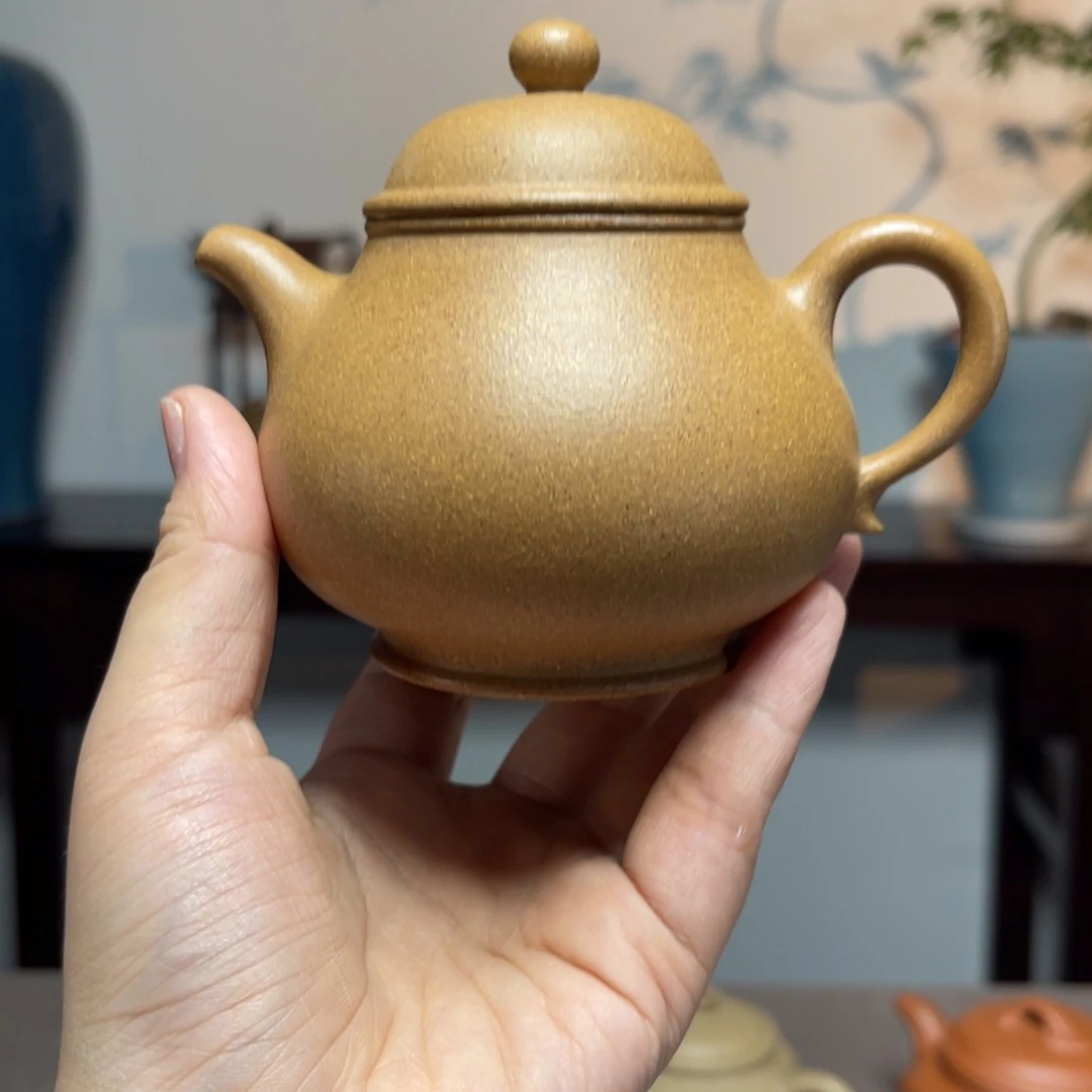 茶壶紫砂潘壶黄金段220