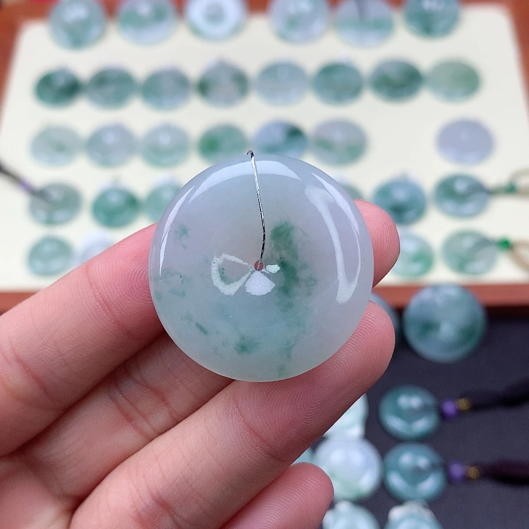 颈饰未镶嵌翡翠32 尺寸32.6-6