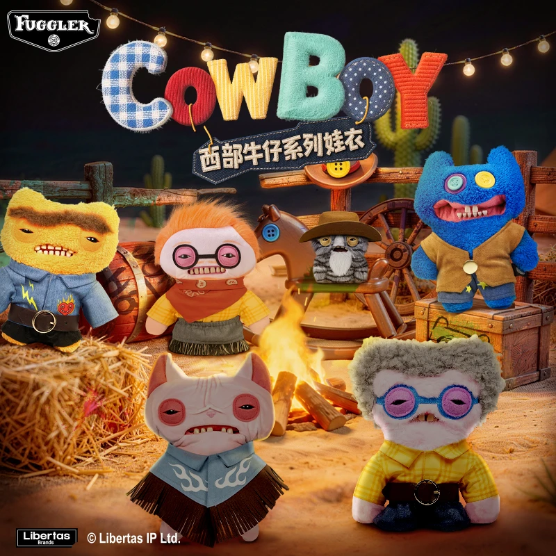 FUGGLER萌牙怪兽 西部牛仔娃衣系列