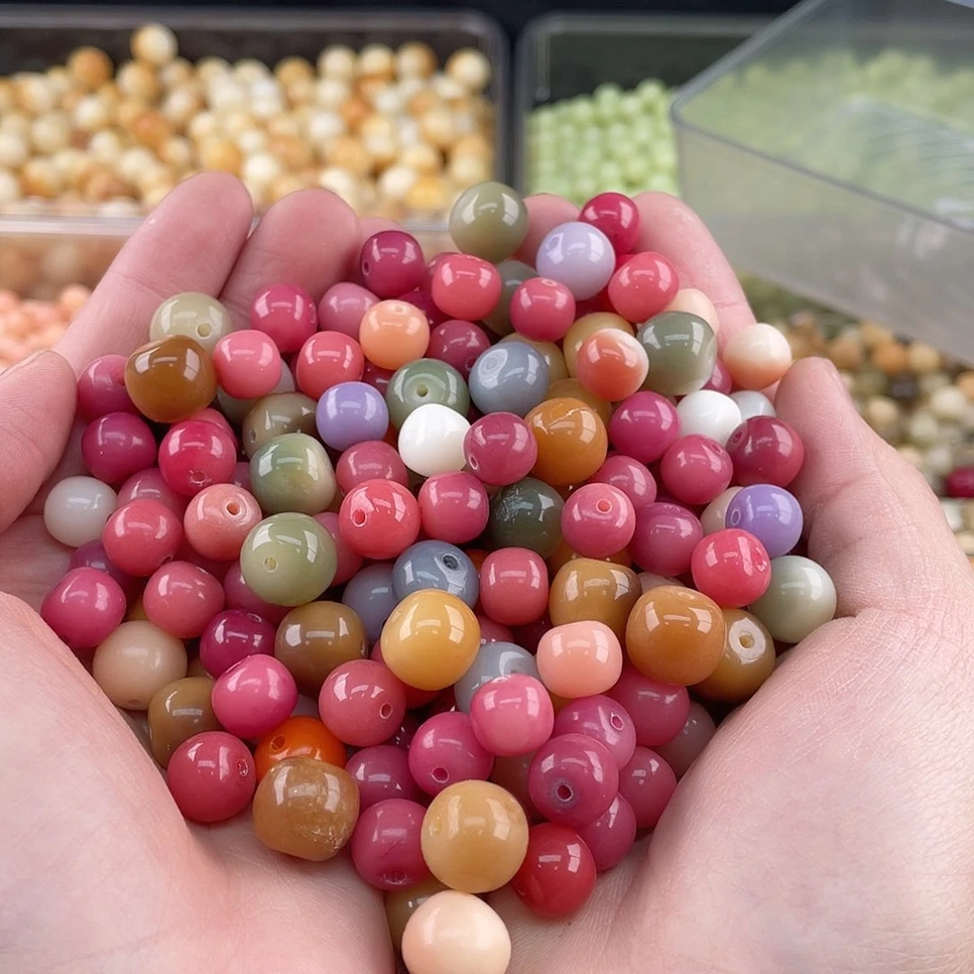 白玉菩提吊坠z10-13mm 260颗有大小 不售后