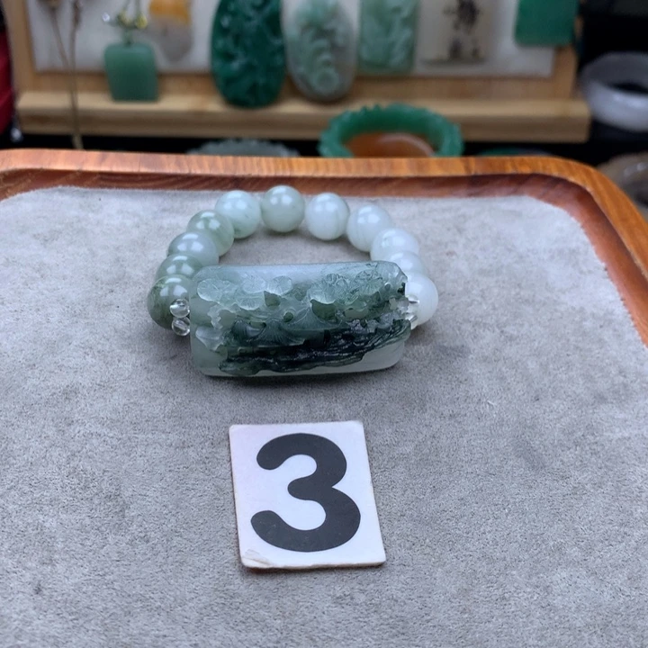 未镶嵌手链石英质玉