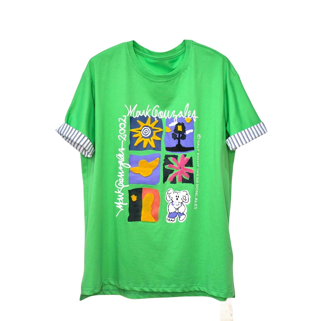 393金影奇大码短袖休闲时尚