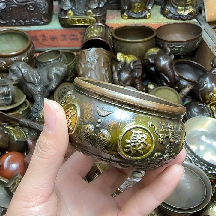 铜材质文玩客厅家具摆件