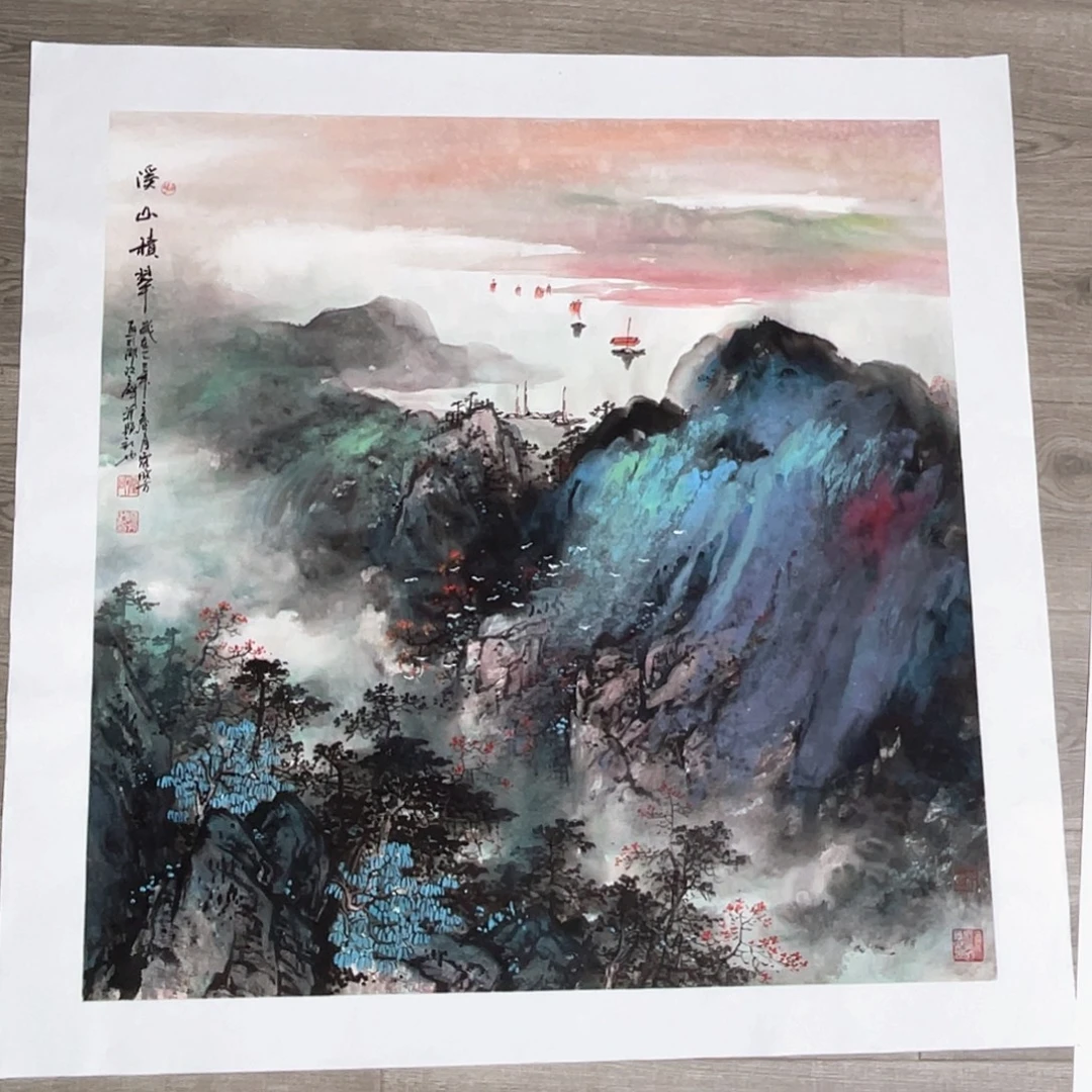 国画霍晓方老师作品欣赏