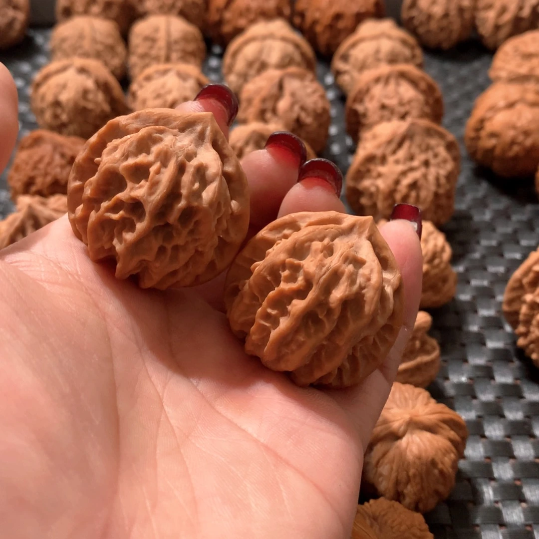 文玩核桃把件寂***烟1