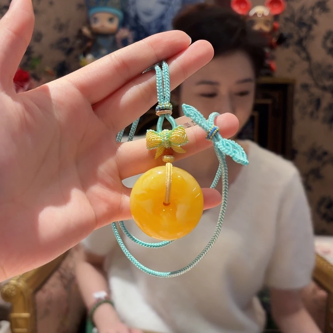 蜜蜡颈饰未镶嵌颈饰