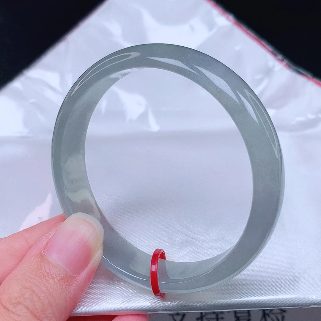 翡翠未镶嵌手镯53+圈3083