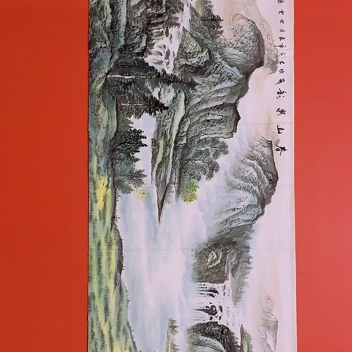 国画山水花鸟字画书画国画