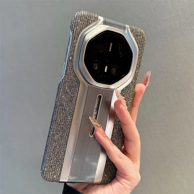 适用于华为mate70pro+手机壳奢华高端网红同款实用数码配件高级感