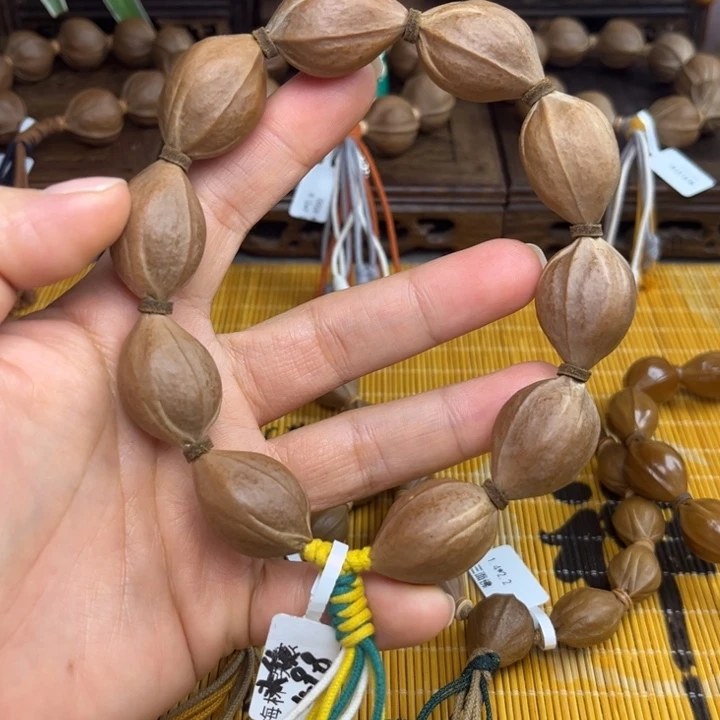 橄榄核手串/手链华****料梅林铁核2.0*2.9