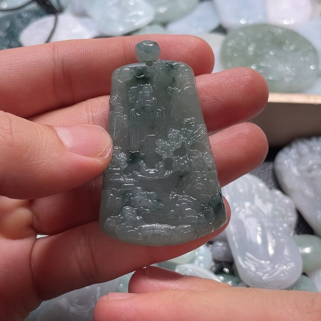 定制翡翠未镶嵌石*翡翠