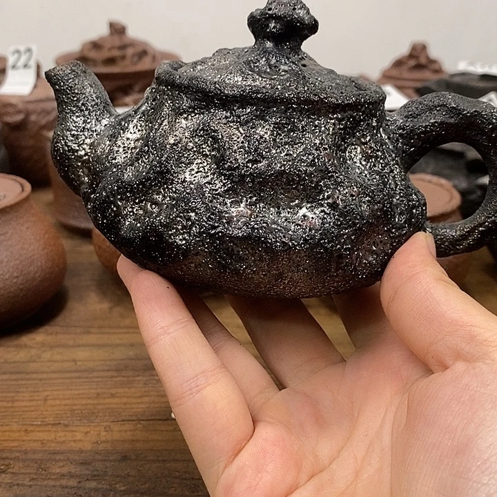 贵***C大器黑砂太湖正把壶