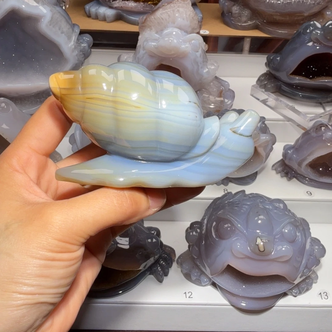 玛瑙/玉髓未镶嵌摆件