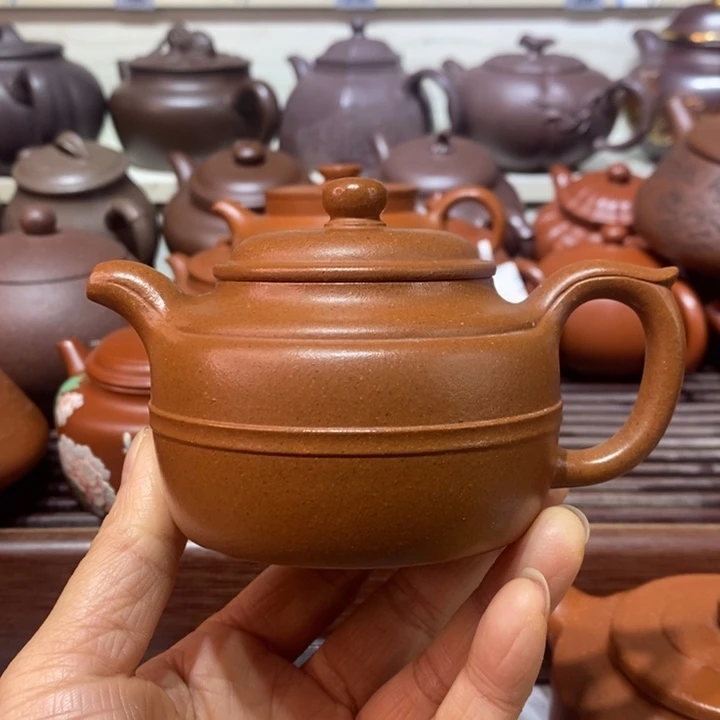 紫砂茶壶微瑕处理一把