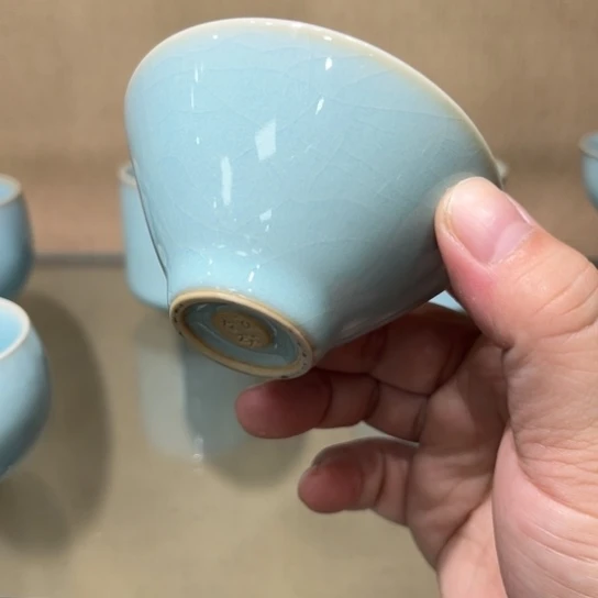 瓷片陶瓷茶具汝瓷茶具