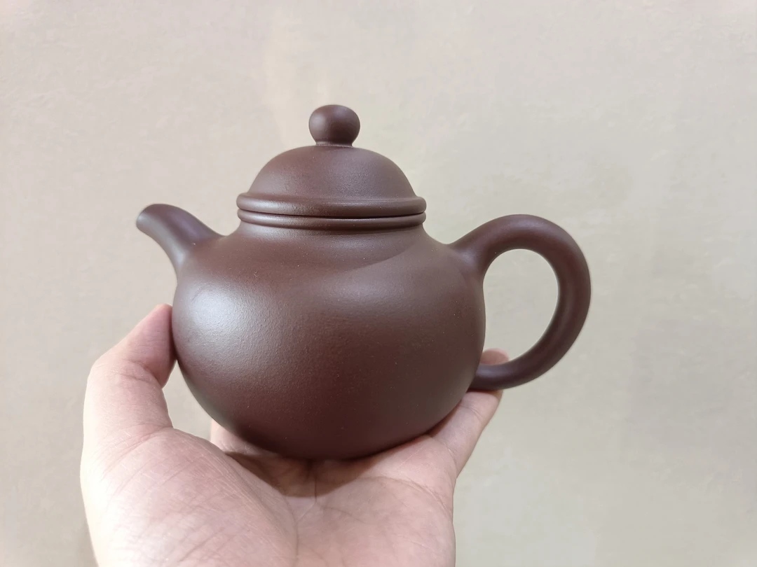 民间艺人半手制作 大掇只 450CC 紫泥