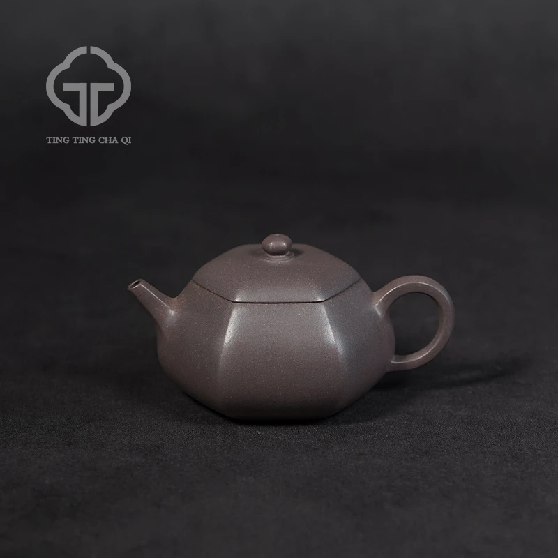 【珽仓破价】若玉壶王俊制青灰泥150cc家用紫砂壶*P