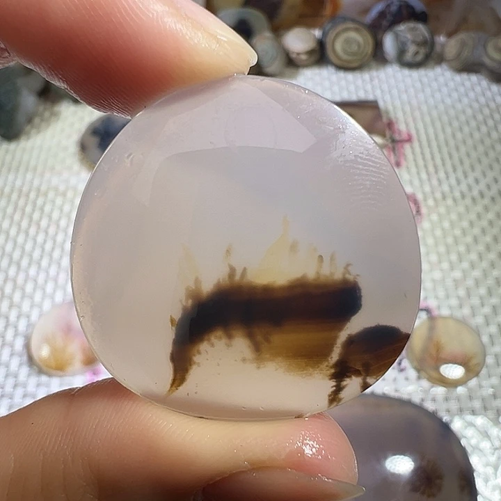 玛瑙/玉髓未镶嵌颈饰