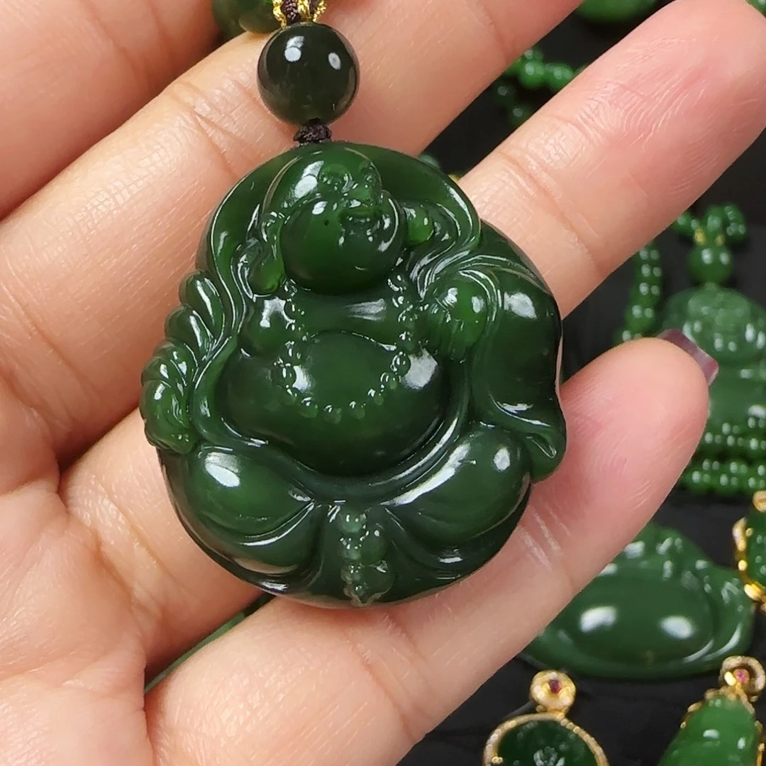 和田玉（碧玉）未镶嵌颈饰