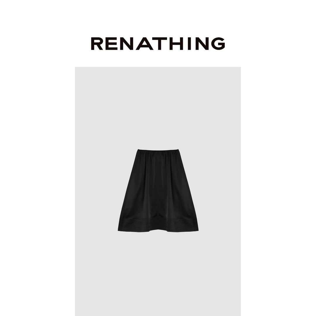 【RENATHING】下摆缝线半身裙