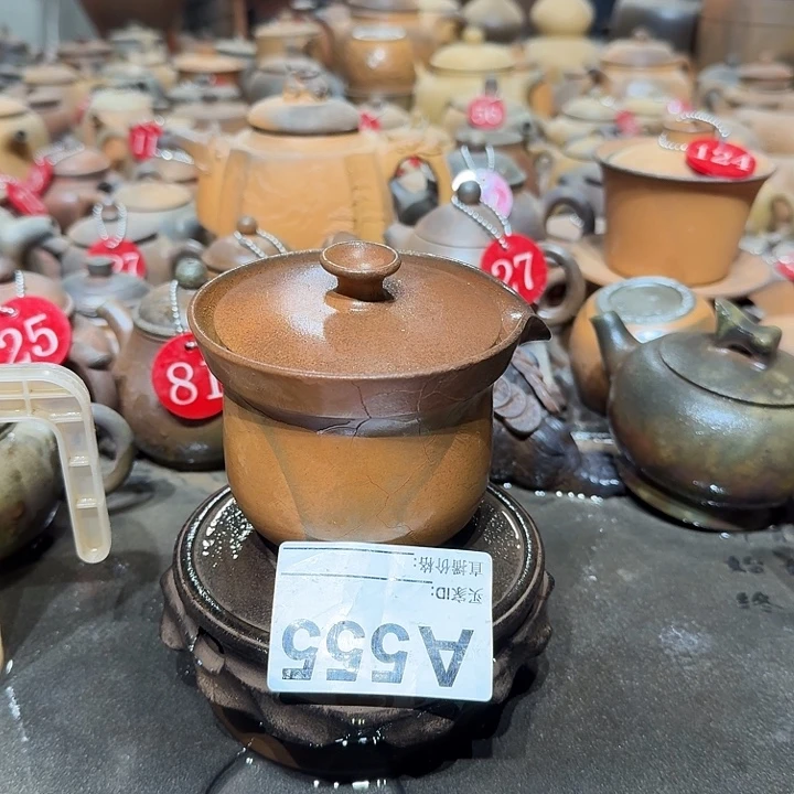 d***8紫砂茶壶坭兴陶柴烧