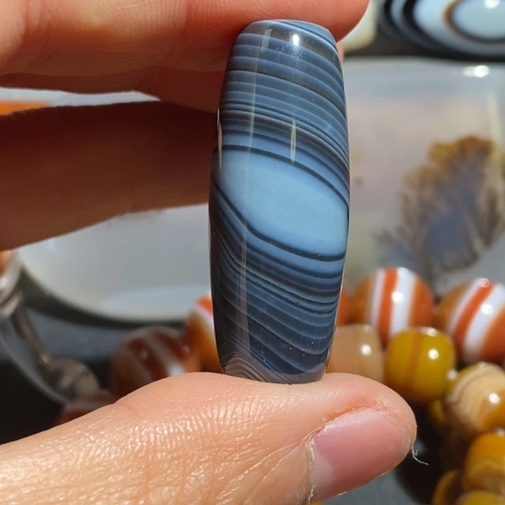 玛瑙/玉髓未镶嵌项链