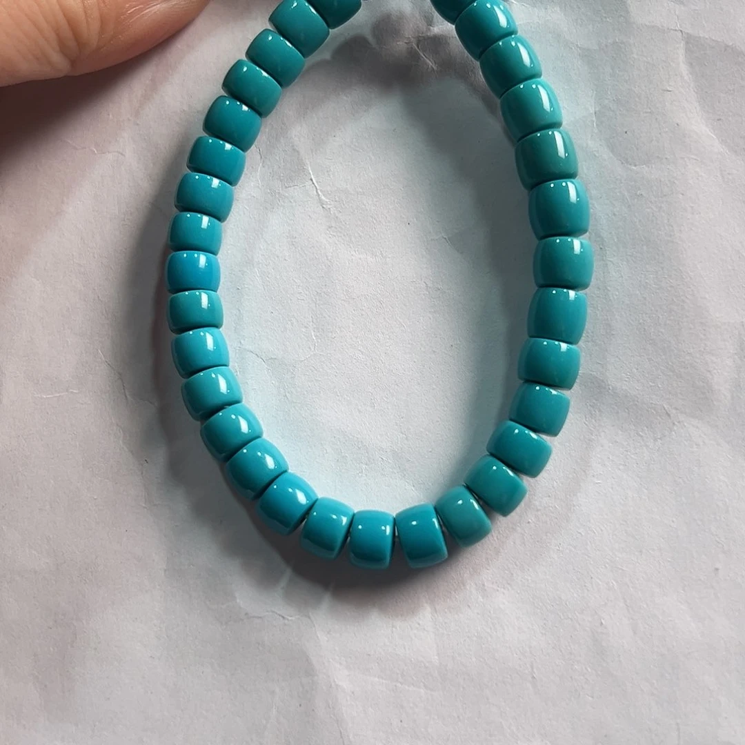 未镶嵌绿松石手串卡7➕