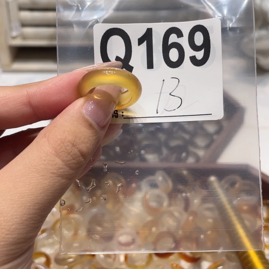 玛瑙/玉髓未镶嵌戒指169