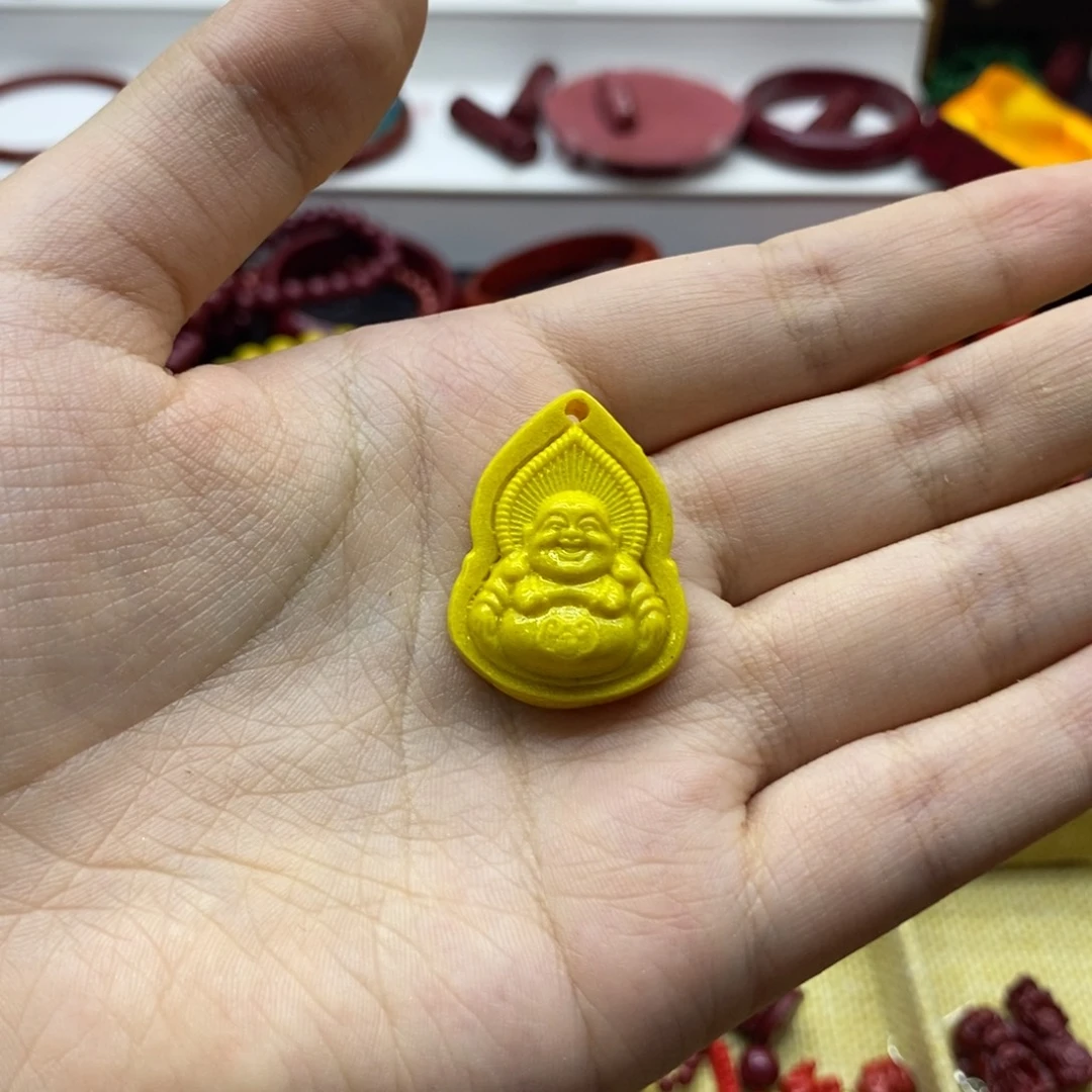 天然辰砂雄黄佛佛