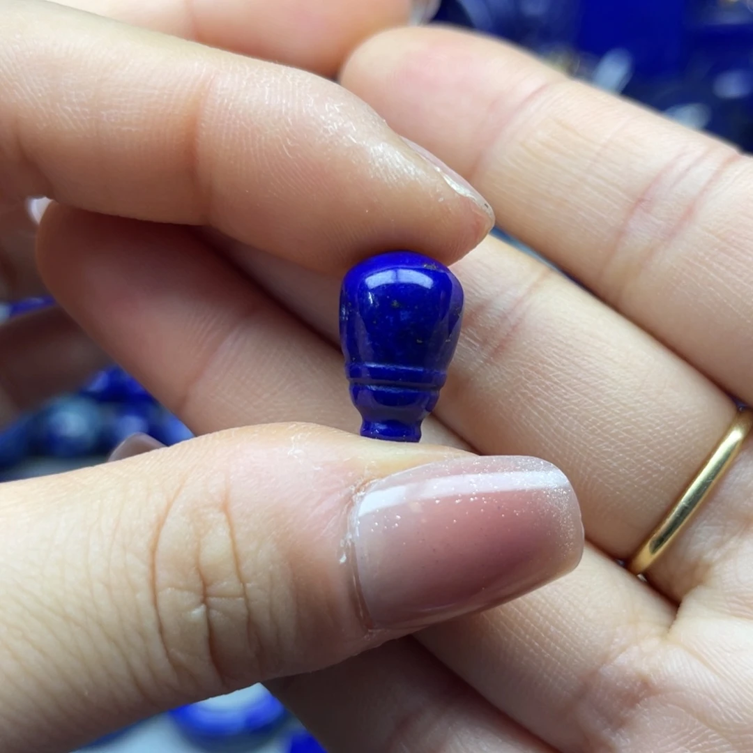 青金石未镶嵌三通