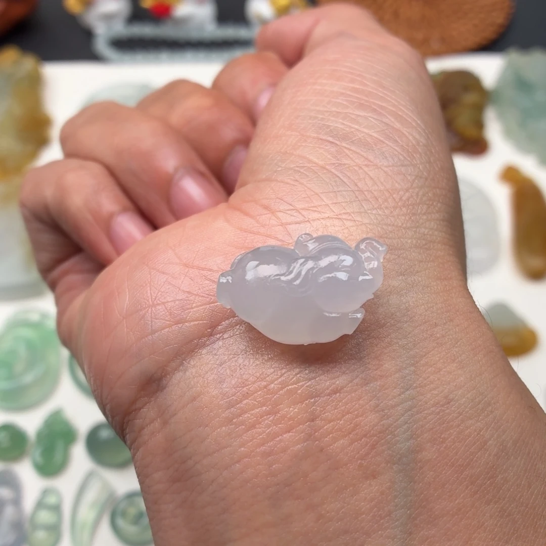 定制翡翠未镶嵌666