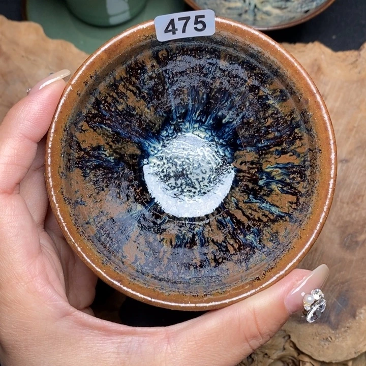 茶盏建窑建盏主人杯475