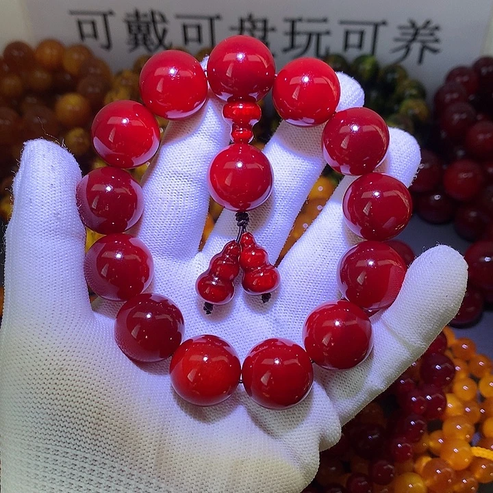 手串/手链松木1.8 帝王血龙木高冰透