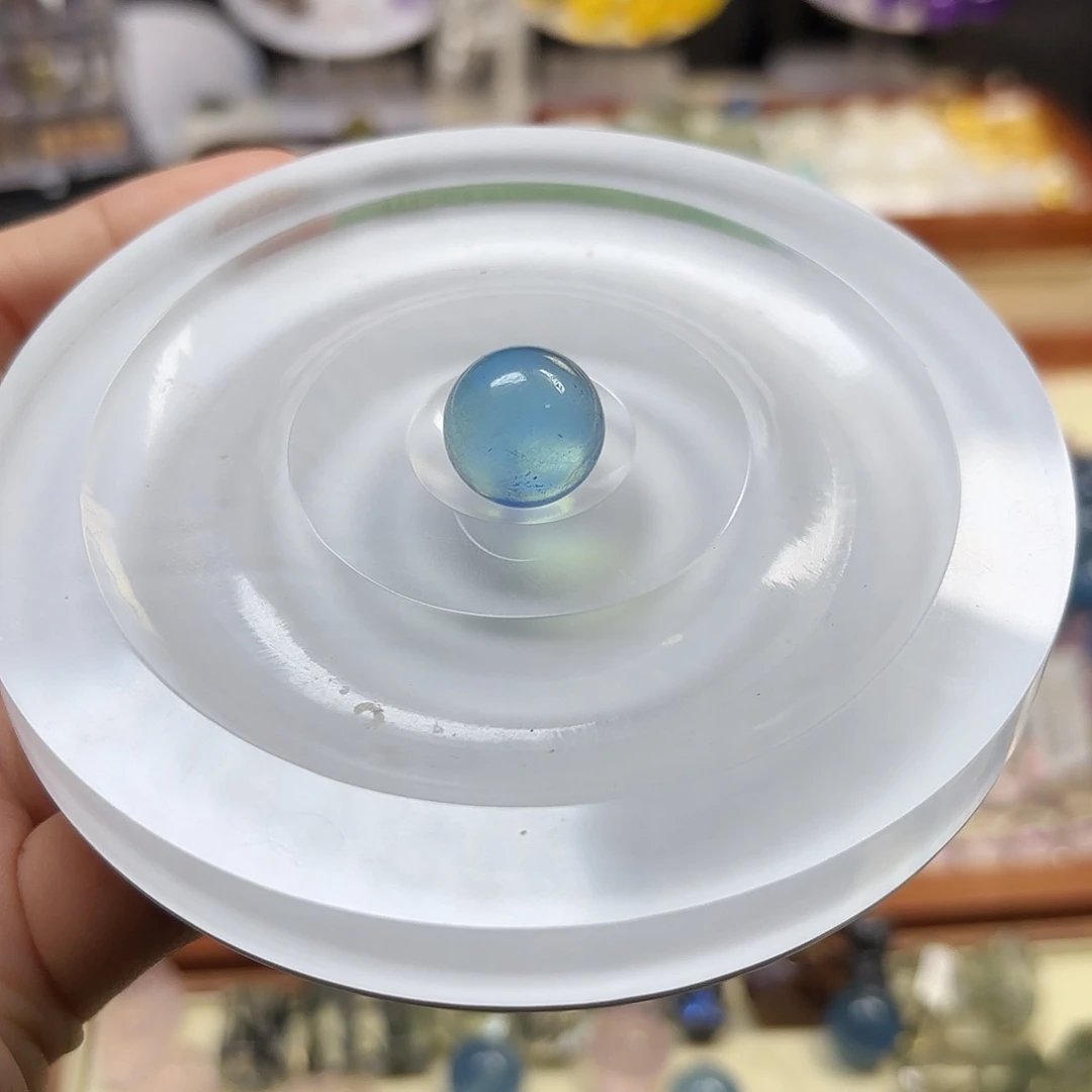 水晶手链未镶嵌海蓝宝14打孔不退换