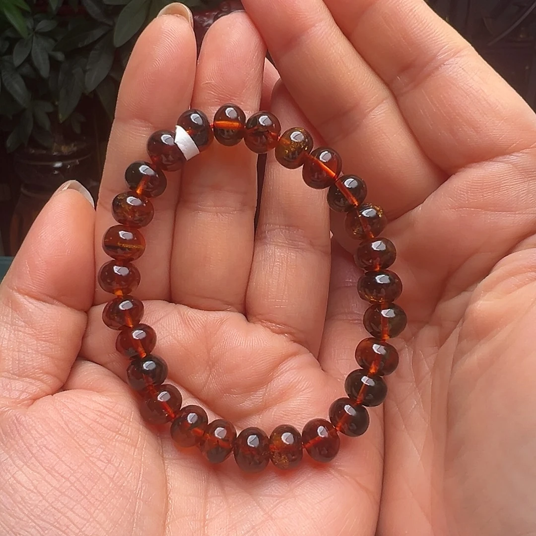 琥珀未镶嵌裸石抚顺琥珀10128八多样性发其一