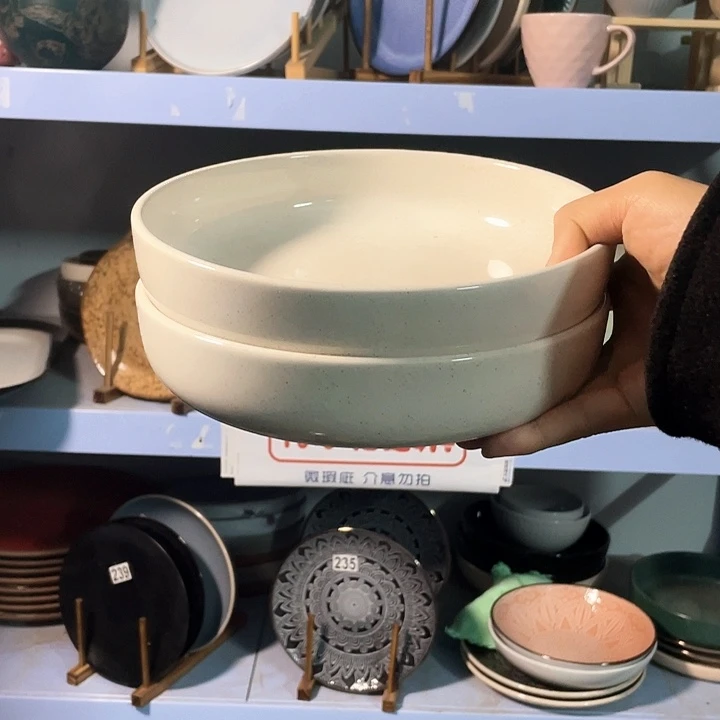 瓷2只高温釉下彩陶瓷餐具