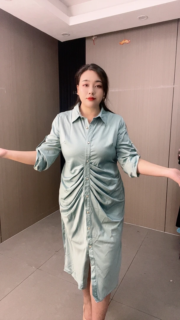 最新【乔姐2713】长裙秋季常规高腰拖尾裙子连衣裙夏季中长款