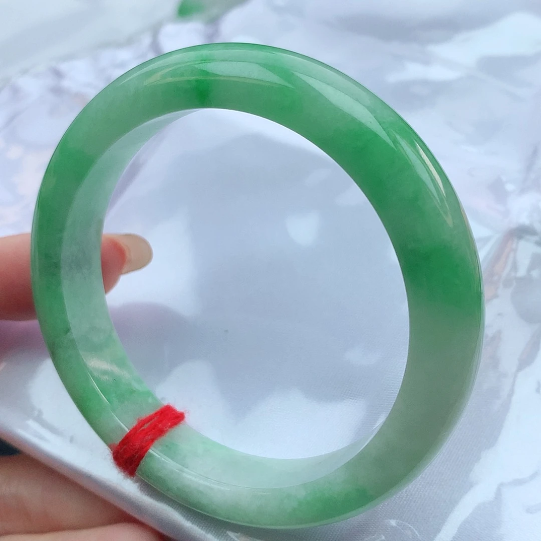 翡翠手镯未镶嵌57圈口882343