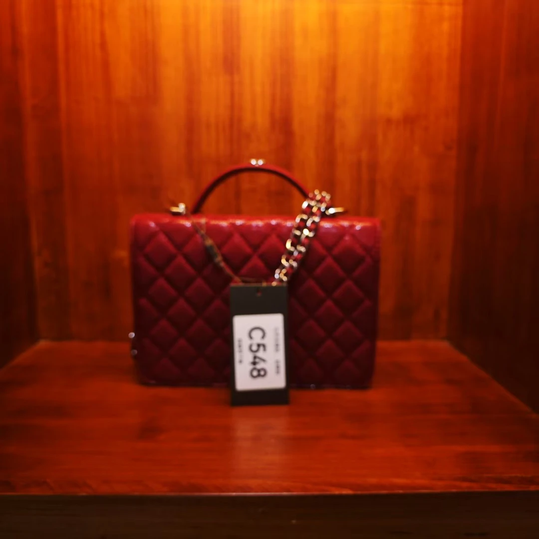 【C548】按编号（尺寸：21*4.5*15CM）拍新款女包82522#红色