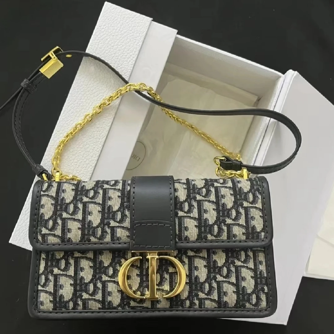 95新 DIOR/迪奥 包展专属 Dior 老花蒙田30小号