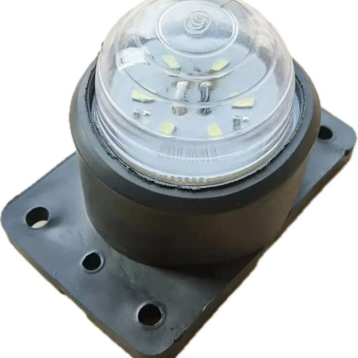 汽车货车箱货24V红色白色警示灯后尾灯限高示高四角灯