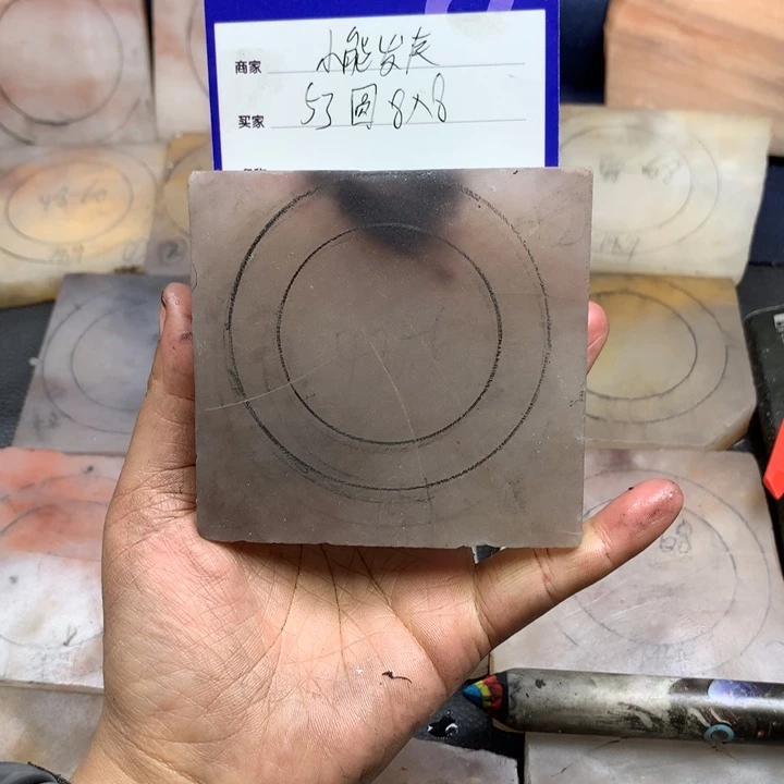 石英质玉手镯未镶嵌小**夹定制手镯