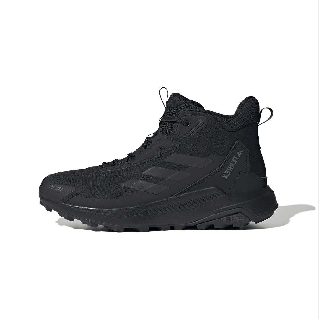 阿迪达斯运动鞋2025春季高帮徒步鞋户外运动登山越野鞋耐磨防泼水