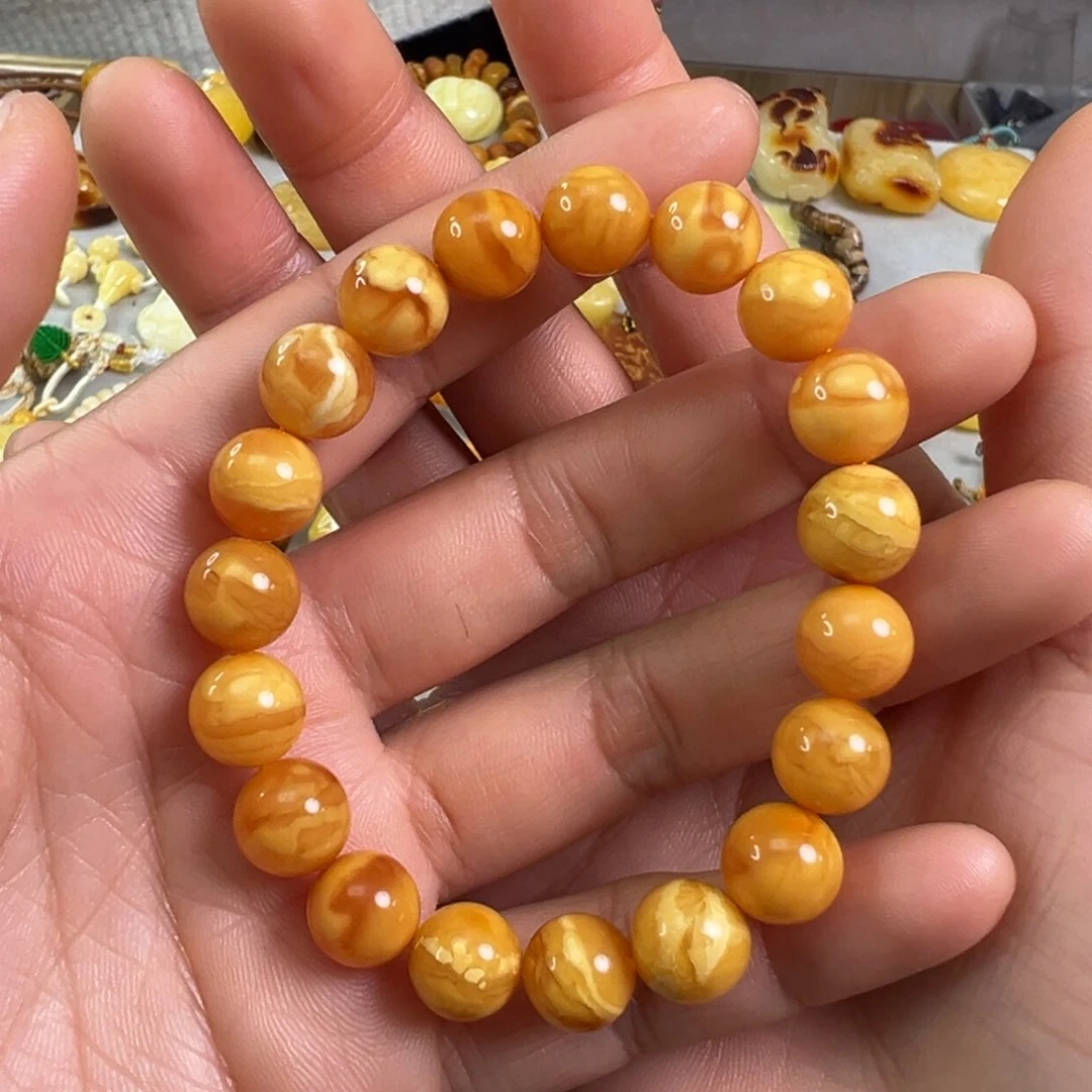 蜜蜡裸石未镶嵌吉*棒蜜蜡