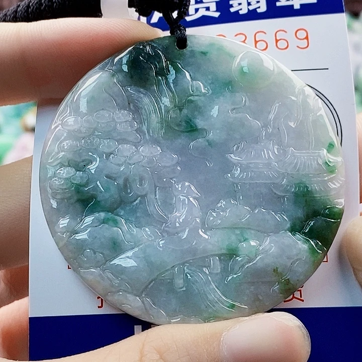 吊坠(不含链)未镶嵌翡翠