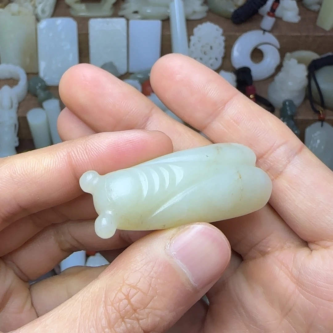 和田玉挂件未镶嵌