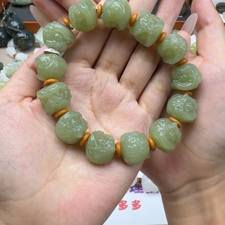 和田玉未镶嵌吊坠(不含链)阳*生
