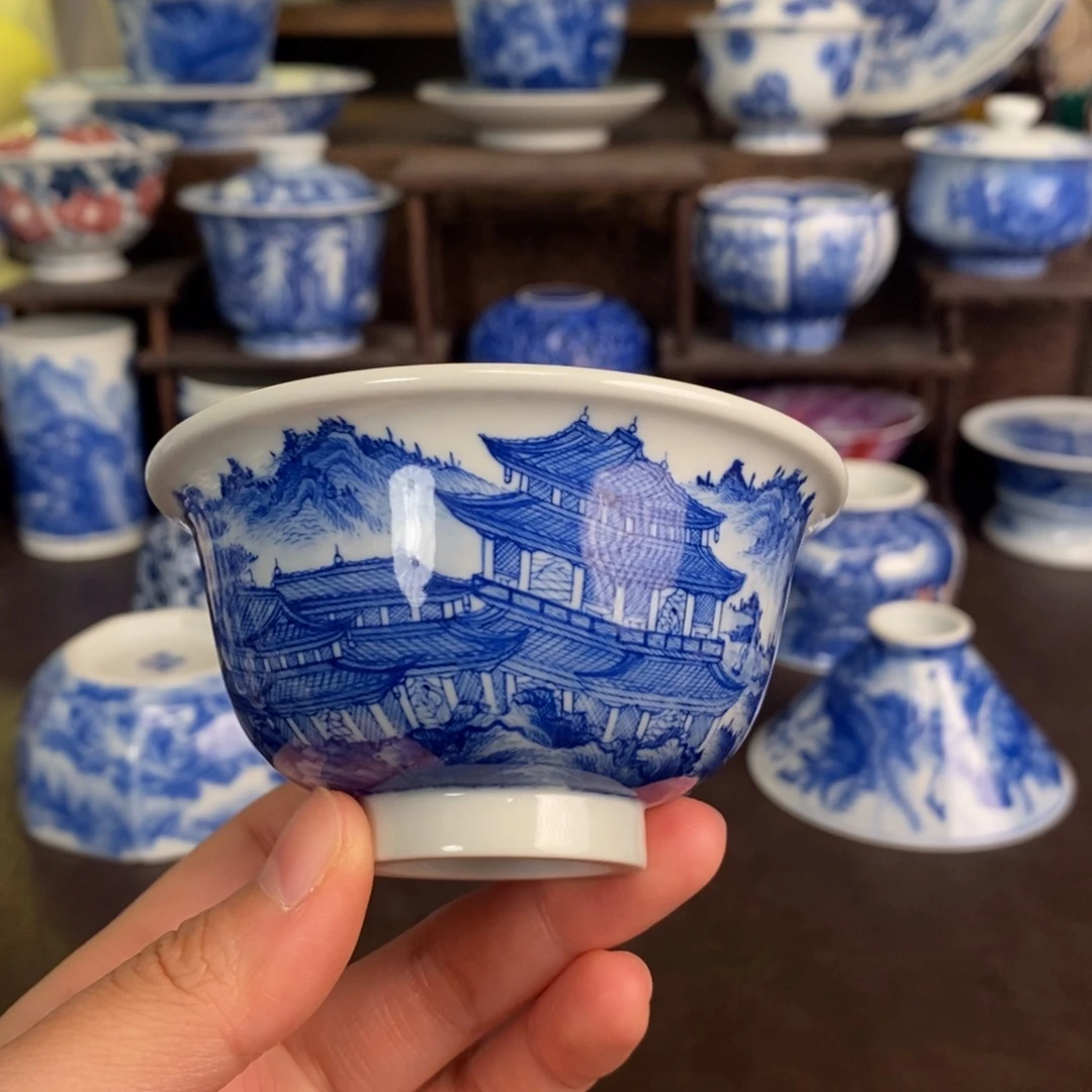 景德镇陶瓷手工手绘